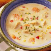 Quick Chicken and Corn Chowder