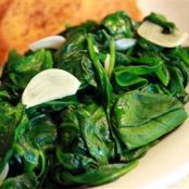Quick and Easy Sauteed Spinach