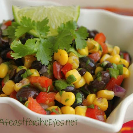 Black Bean & Corn Salsa Salad