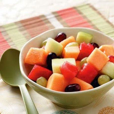 Melon and Grape salad