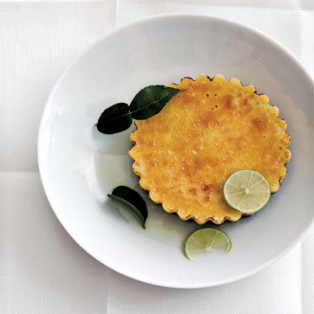 Brûléed Key Lime Tarts