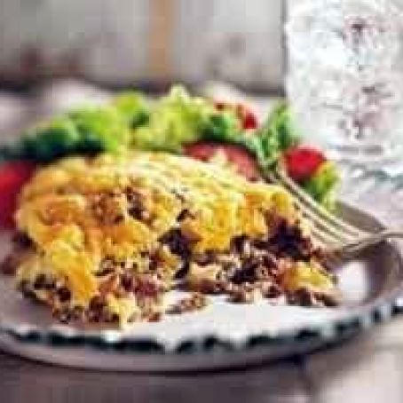 Impossible Cheeseburger Pie