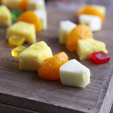 Candy Corn Kabobs