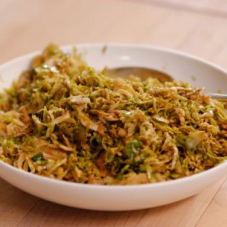 Sauteed Shredded Brussels Sprouts
