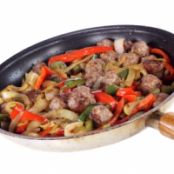 Turkey Sausage and Peppers