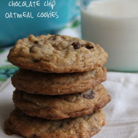 Chocolate Chip Oatmeal Cookies Recipe
