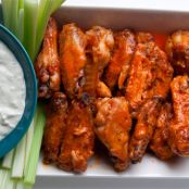 Beer Brined Buffalo Wings