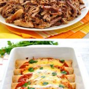 Pulled Pork Enchiladas