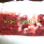 RED VELVET POKE CAKE