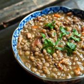 Lentil Stew with Sausage