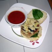 Mediterranean Chicken Burger