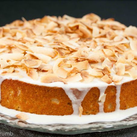 Key Lime Coconut Cake