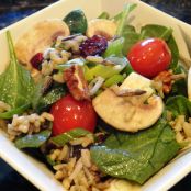 Spinach and Wild Rice Salad