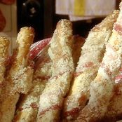 Bacon Wrapped Breadsticks