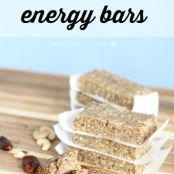 bars  No-bake grain-free energy bars