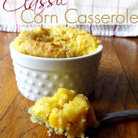Classic 5-Ingredient Corn Casserole