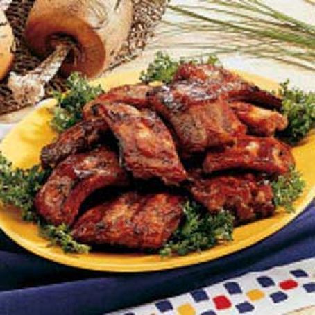 Honey-Garlic Pork Ribs Recipe