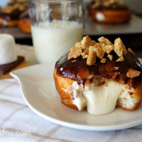 Filled Doughnuts using Grands