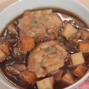 Michael Symon's Mushroom Stew and Dumplings