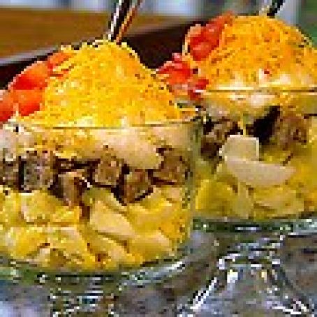 Breakfast Trifle Grits