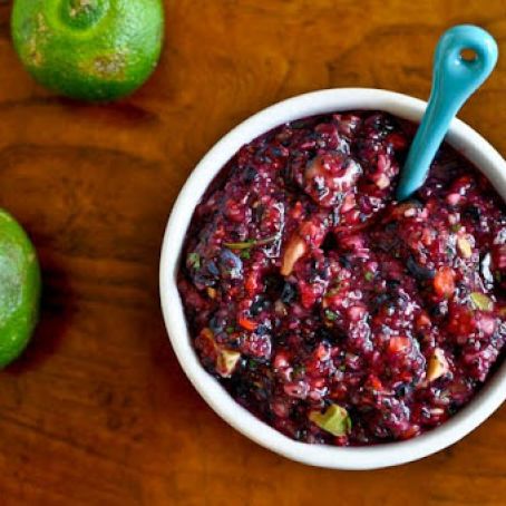 Blueberry Lime Salsa