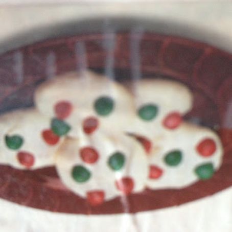 M&M's Merry Snow Meringues