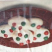 M&M's Merry Snow Meringues