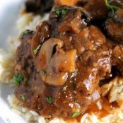 Slow Cooker Salsbury Steak