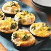 Broccoli-Chicken Cups