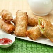 Chicken Avocado Egg Rolls