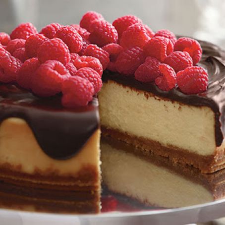 Dark Chocolate Ganache Cheesecake