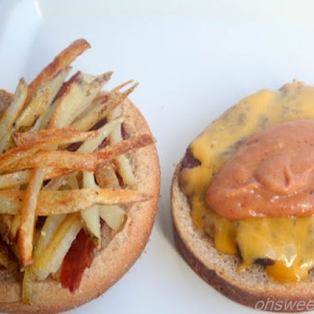 Sweet Basil's Over The Top Burger