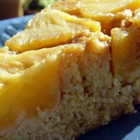 Pineapple Vanilla Upside Down Cake