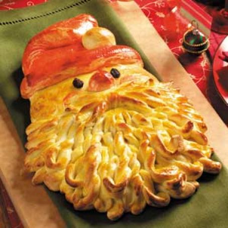 Golden Santa Bread Recipe