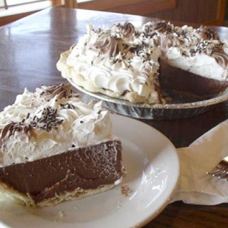Chocolate Cream Pie - from Scratch