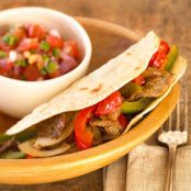Steak Fajitas with Peppers