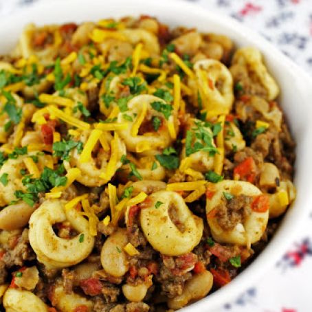 Tortellini Chili Mac