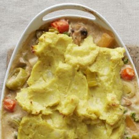 Curried Vegetarian Shepherd's Pie