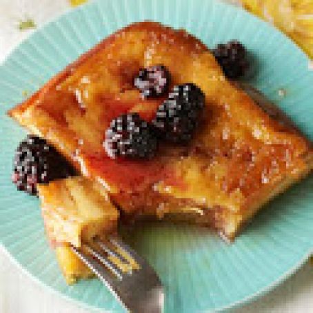 Amaretto Brioche Baked Dish