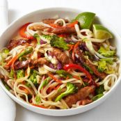 Pork and Noodle Stir-Fry