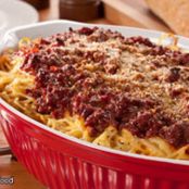 Baked Tuscan Spaghetti Casserole