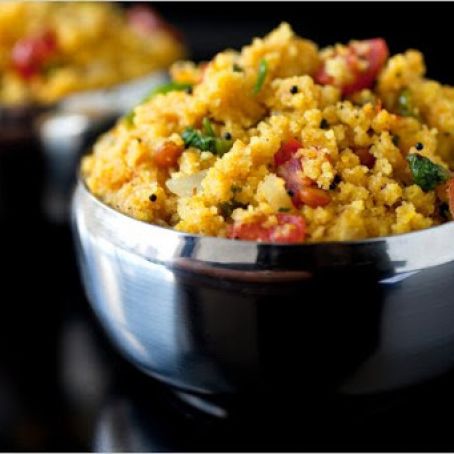 INDIAN SEMOLINA PILAF w/TOMATOES