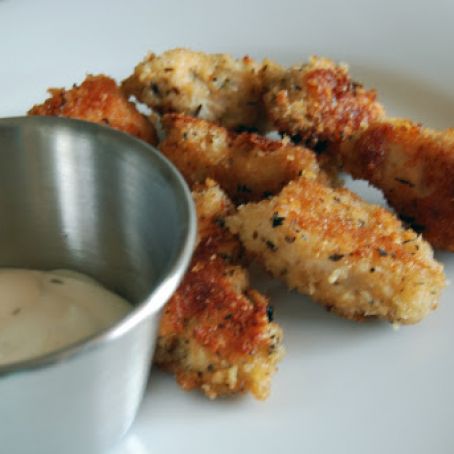 Homemade chicken nuggets