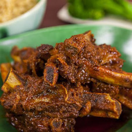 Sticky Chilli Beef Ribs