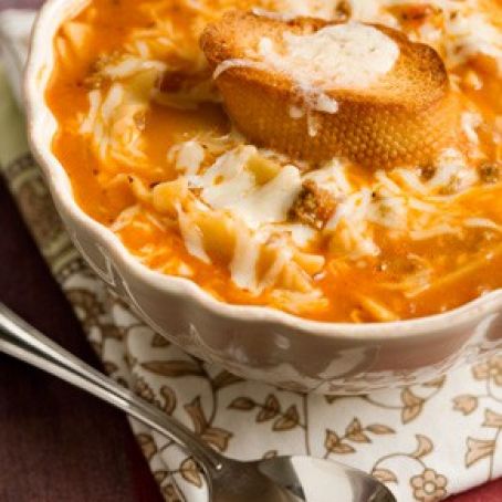 Lasagna Soup- Low Fat