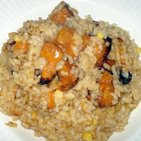 Pumpkin risotto tutorial