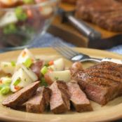 Grilled Strip Steaks