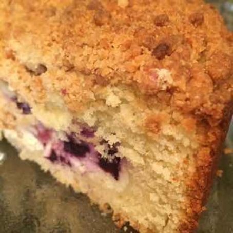 Lemon Blueberry Cream Cheese Coffee Cake