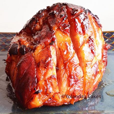 Sandy's (mom's) Glazed Ham