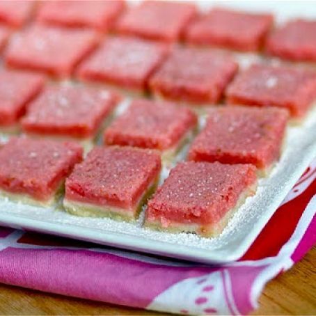 Strawberry Lemonade Bars